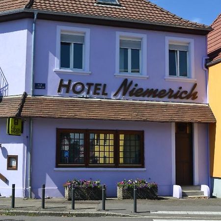 Hotel Restaurant Niemerich Pulversheim Luaran gambar